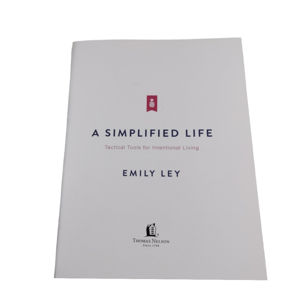 A Simplified Life: Tactical Tools for Intentional Living By Emily Ley. NWOT - Picture 5 of 5